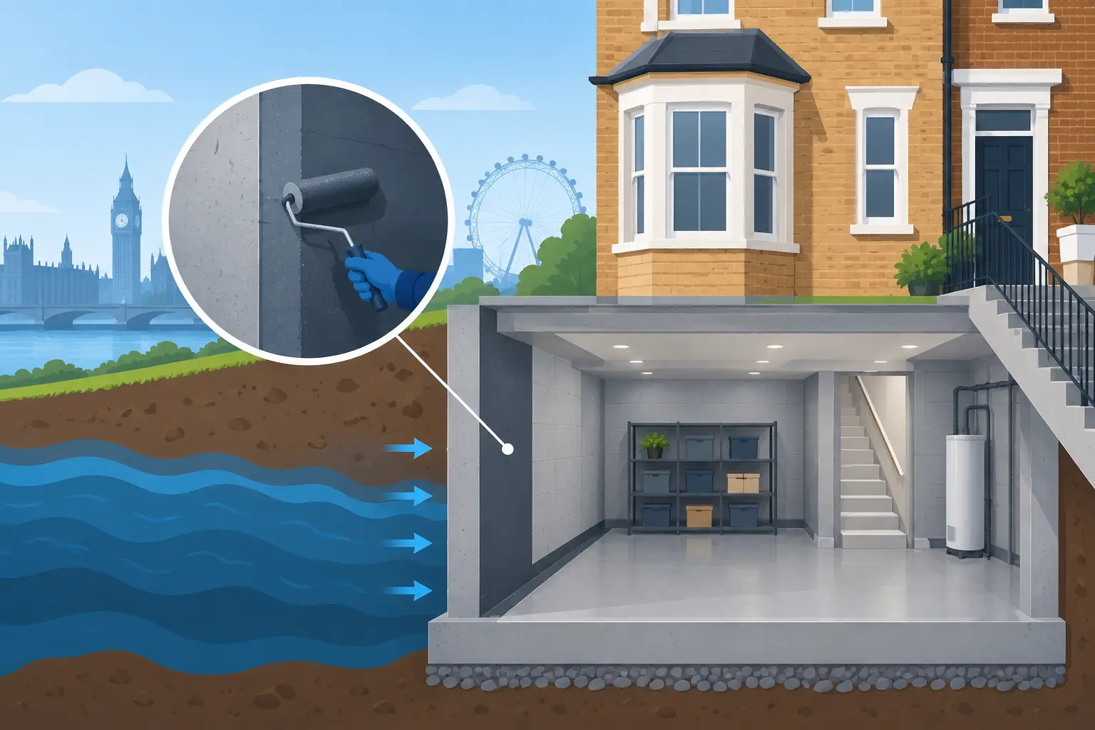 How to Waterproof Cellar Walls in London Homes