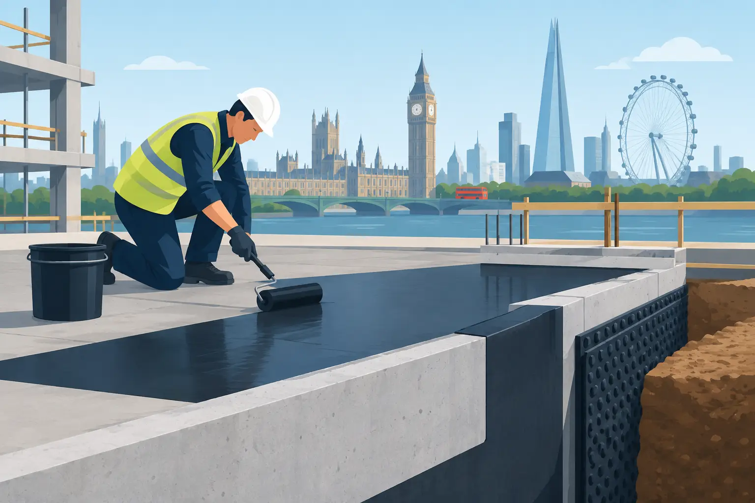 New Build Waterproofing Guide for London Projects
