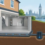 Basement Drainage Options for London Homes